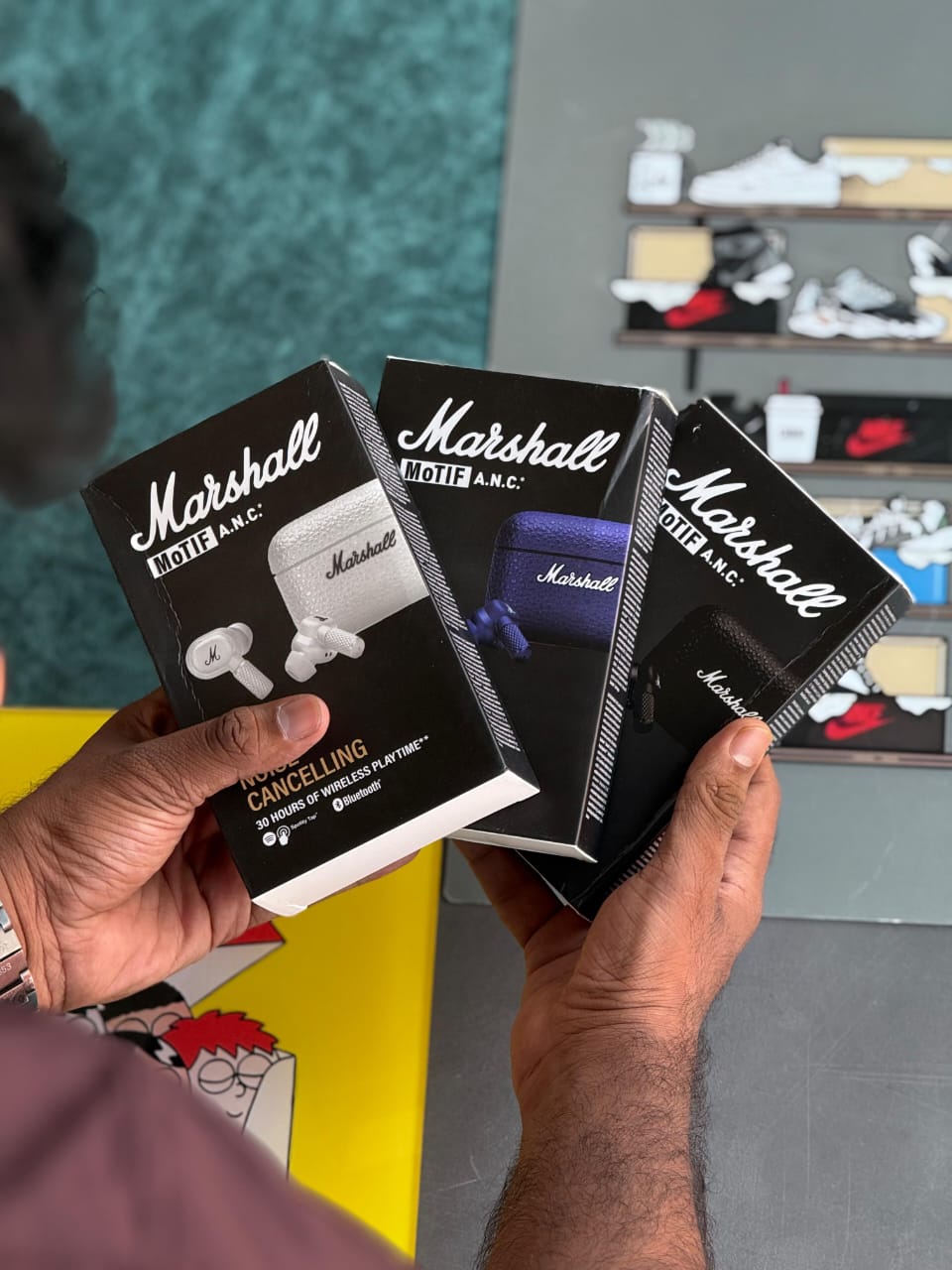 Marshall Motif A.N.C – Premium Wireless Earbuds